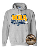 NDA KNIGHTS HOODIE-GREY2026 VOLLEYBALL