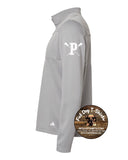 SPP CREW-QUARTER ZIP 2024-ADIDAS  3 STRIPE GREY