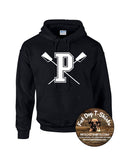 SPP CREW  HOODIE-BLACK
