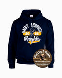 SAINT AMBROSE SCHOOL -KNIGHTS NAVY HOODIE