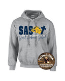 SAINT AMBROSE SCHOOL -KNIGHTS SPORT GREY HOODIE