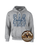 SAINT AMBROSE SCHOOL -SPORT GREY WITH NAVY HOODIE