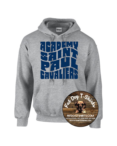 ACADEMY OF SAINT PAUL HOODIE-ASP GROOVY SPORT GREY