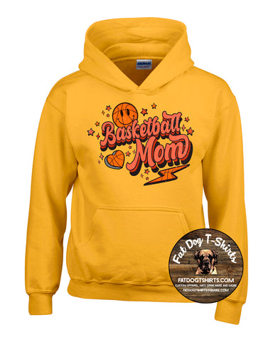 QUEEN OF PEACE-BASKETBALL MOM HOODIE-NEW 2024