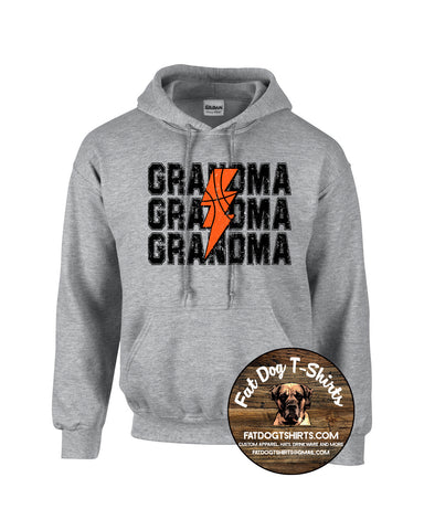 BASKETBALL GRANDMA HOODIE-NEW 2024