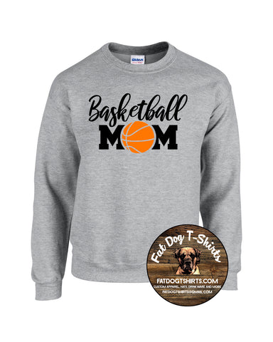 BASKETBALL MOM CREW SWEATSHIRT-NEW 2024