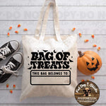 BAG OF TREATS-CANVAS TOTE