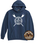 CHRISTIAN BROTHERS ROWING PENNANT  10 OZ HEAVY HOODIE