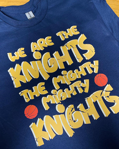 NOTRE DAME KNIGHTS-T-SHIRT/LONG SLEEVE T-SHIRT