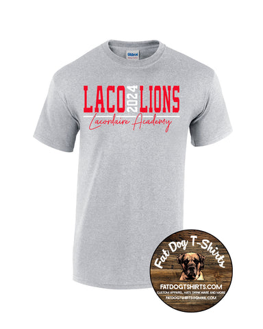 LACO LIONS 2024 -T-SHIRT SPORT GREY