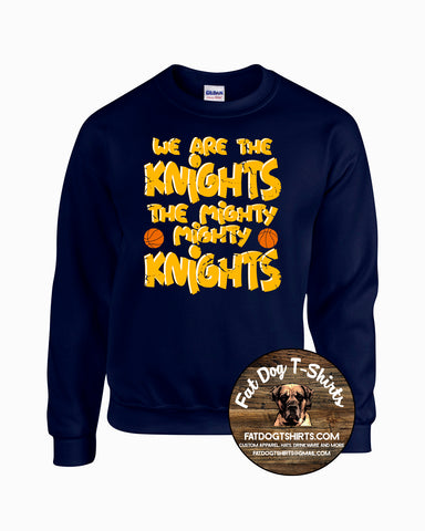 NDA KNIGHTS BASKETBALL 2024- CREW FLEECE