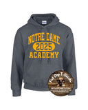 NOTRE DAME ACADEMY HOODIE-YOUTH AND ADULT SIZES 2025