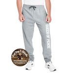 QUEEN OF PEACE JOGGERS-NAVY/GREY