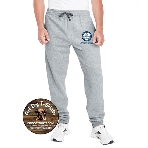 QUEEN OF PEACE JOGGERS-GREY