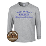 QUEEN OF PEACE LONG SLEEVE T-SHIRT-YOUTH/ADULT