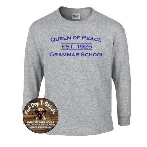 QUEEN OF PEACE LONG SLEEVE T-SHIRT-YOUTH/ADULT