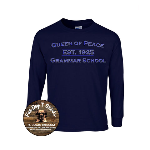 QUEEN OF PEACE LONG SLEEVE T-SHIRT-YOUTH/ADULT