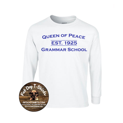 QUEEN OF PEACE LONG SLEEVE T-SHIRT-YOUTH/ADULT