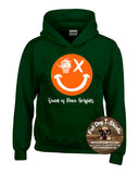 QUEEN OF PEACE-BASKETBALL SMILEY HOODIE-NEW 2024