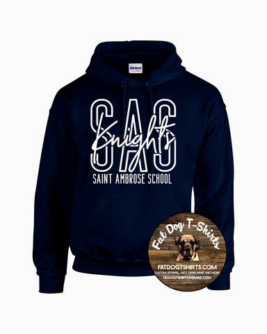 SAINT AMBROSE SCHOOL  NAVY HOODIE