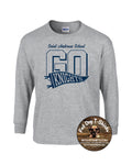 SAINT AMBROSE SCHOOL- GO KNIGHTS LONG SLEEVE  T-SHIRT