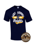 SAINT AMBROSE SCHOOL-NAVY KNIGHT T-SHIRT