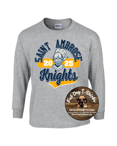 SAINT AMBROSE SCHOOL- LONG SLEEVE T-SHIRT