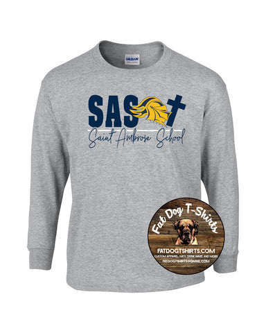 SAINT AMBROSE SCHOOL- LONG SLEEVE T-SHIRT