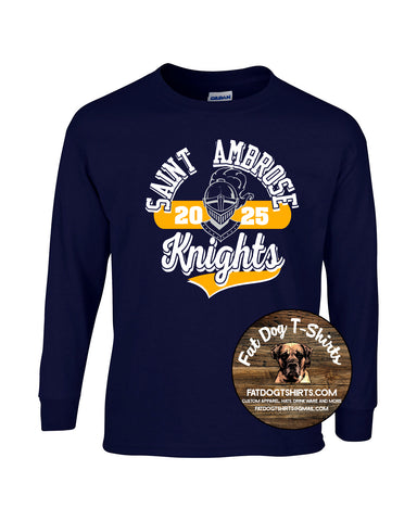 SAINT AMBROSE SCHOOL- LONG SLEEVE T-SHIRT