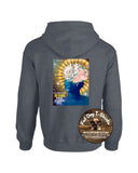 SPRING CLEARANCE -20 YEAR HOODIE-CHARCOAL HEATHER GREY