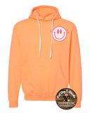 SMILE HOODIE-CANTALOUPE ORANGE-new!