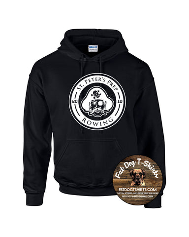 SPP CREW  HOODIE-BLACK