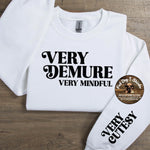 VERY DEMURE-CREW SWEATSHIRT /HOODIE