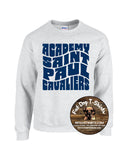 ACADEMY OF SAINT PAUL CREW SWEATSHIRT-GROOVY ASH GREY