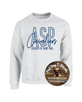 ACADEMY OF SAINT PAUL CREW SWEATSHIRT-ASH GREY
