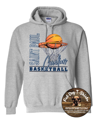 ACADEMY OF SAINT PAUL HOODIE-ASP-CAVALIER BASKETBALL