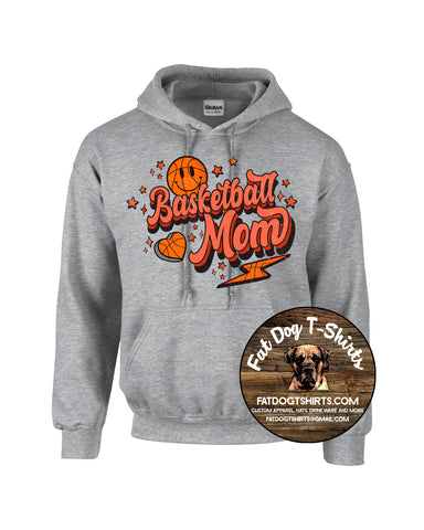 QUEEN OF PEACE-BASKETBALL MOM HOODIE-NEW 2024