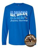 DIABETES AWARENESS-T-SHIRT/HOODIE/LONG SLEEVE