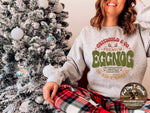Christmas EGG NOG -Crew Neck Sweatshirt/Hoodie
