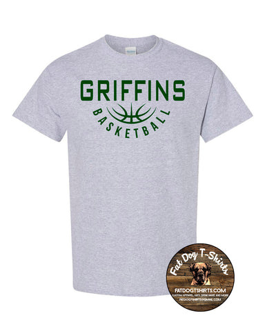 QUEEN OF PEACE -GRIFFINS BASKETBALL T-SHIRT -NEW
