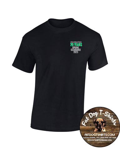SPRING CLEARANCE -20 YEAR T-SHIRT