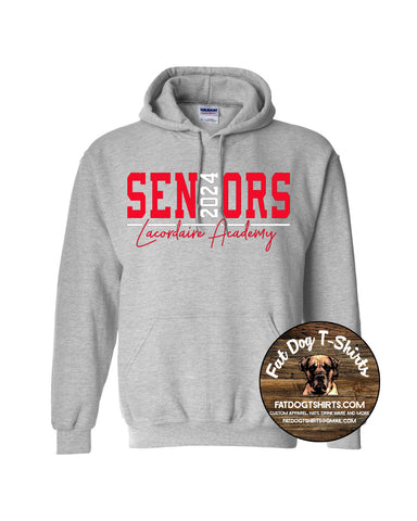 LACORDAIRE SENIOR HOODIE-2024-GREY