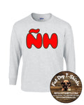 NHRHS-SPANISH CLUB LONG SLEEVE T-SHIRT-ASH GREY