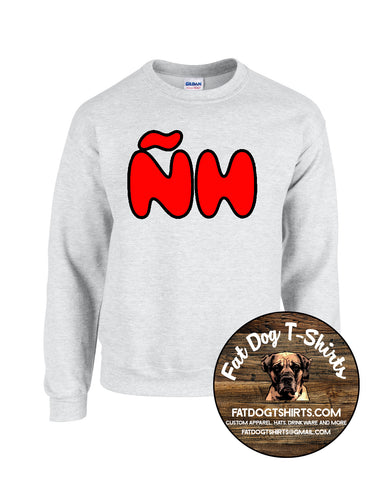 NHRHS-SPANISH CLUB CREW NECK SWEATSHIRT-ASH (LIGHT GREY)