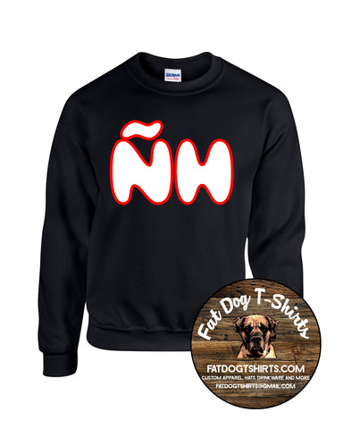 NHRHS-SPANISH CLUB CREW NECK SWEATSHIRT-BLACK