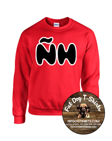 NHRHS-SPANISH CLUB CREW NECK SWEATSHIRT-RED
