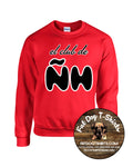 NHRHS-SPANISH CLUB CREW NECK SWEATSHIRT-RED