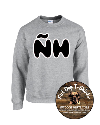 NHRHS-SPANISH CLUB CREW NECK SWEATSHIRT-SPORT GREY