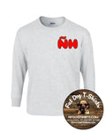 NHRHS-SPANISH CLUB LONG SLEEVE T-SHIRT-ASH GREY