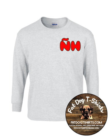 NHRHS-SPANISH CLUB LONG SLEEVE T-SHIRT-ASH GREY